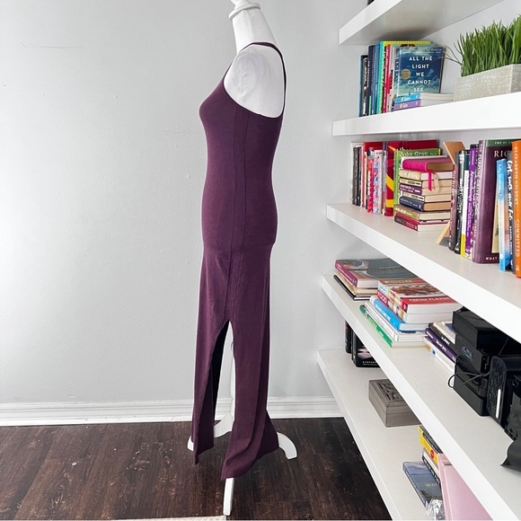 Lululemon Heathered Bordeaux Drama/Black Cherry Maxi Dress size small - Picture 9 of 15